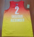 NBA 2 Gilgeous-Alexander 2023 NBA All star games Maillot jaune